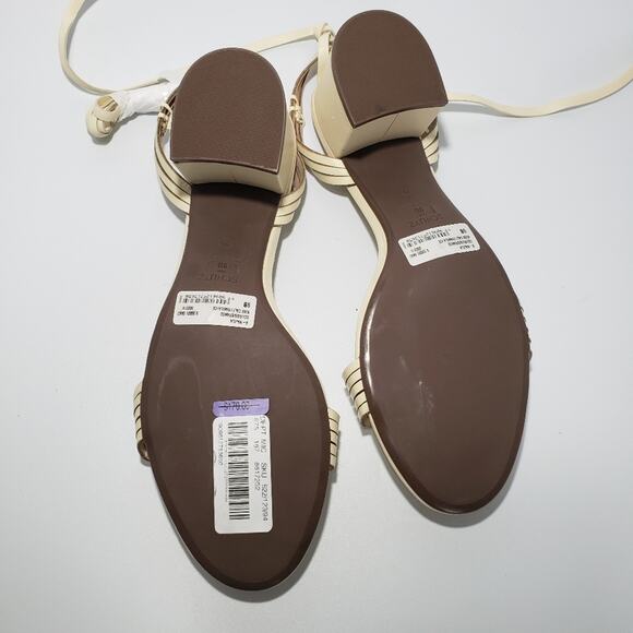 AD Daughters Avienna Leather Lace Up Sandals - Picture 7 of 9